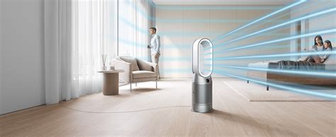 Amazon Dyson Purifier Hot Cool HP07 Air Purifier Heater And Fan White Silver Large