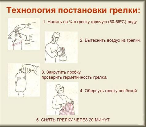 Грелка на живот: принцип действия, показания, подготовка и этапы проведения