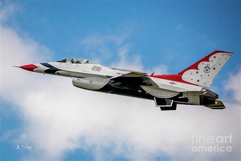 The USAF F-16 Thunderbirds Photograph by Rene Triay Photography - Pixels