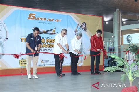 Super Air Jet Ekspansi Penerbangan Langsung Rute Manado Balikpapan