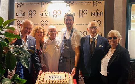 La storica trattoria Mimì alla Ferrovia compie 80 anni una grande