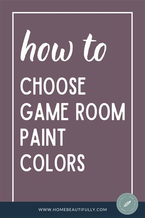 Awesome Game Room Colors: How to Pick the Best Color Scheme