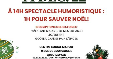 Spectacle Asbh H Pour Sauver No L Accueil Mairie De Creutzwald