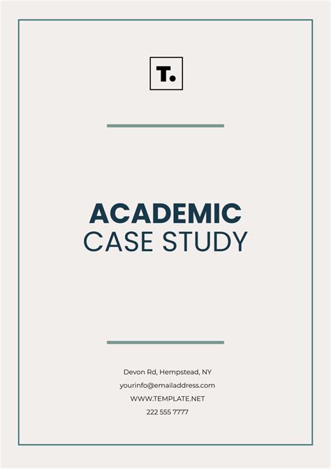 Free Case Study Templates To Edit Online And Print