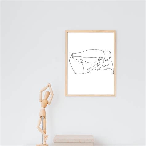 Erotic Line Art Naked Line Art Sensual Bedroom Wall Art Couple Love Art Nude Line Drawing