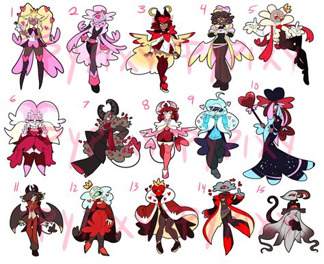 Spooky Adopts 2021 Week 1 0 7 Closed By Pypixy On Deviantart