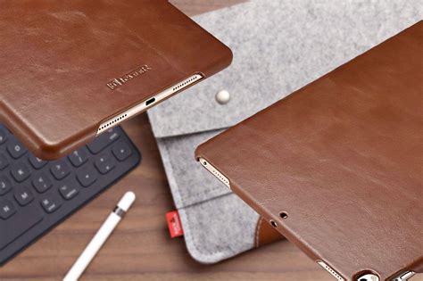 Funda De Cuero Genuino Para Ipad Pro Mejores Pulgadas