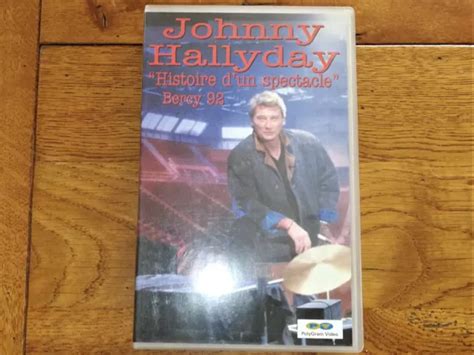 Johnny Hallyday Histoire D Un Spectacle Bercy Cassette Video Vhs