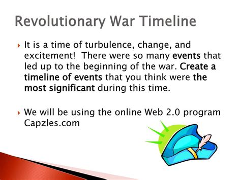 PPT - Revolutionary War Timeline PowerPoint Presentation, free download - ID:2565259