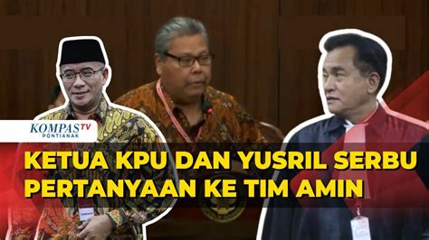 KPU Dan Yusril Tanya Soal Ini Ke Ahli Dari Timnas Anies Muhaimin Di