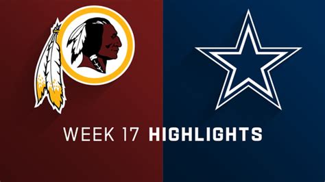 Redskins vs. Cowboys highlights | Week 17