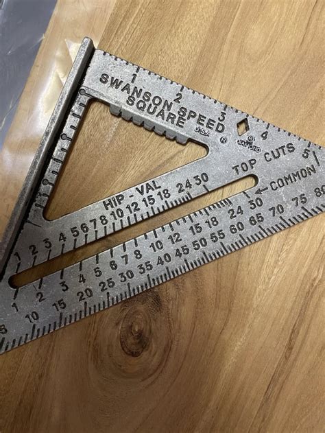 This is the Swanson Speed Square, an incredibly valuable tool invented ...