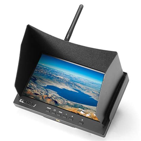 Eachine Lcd5800d 58g 40ch 7 Inch Hd Fpv Monitor With Dvr Built In