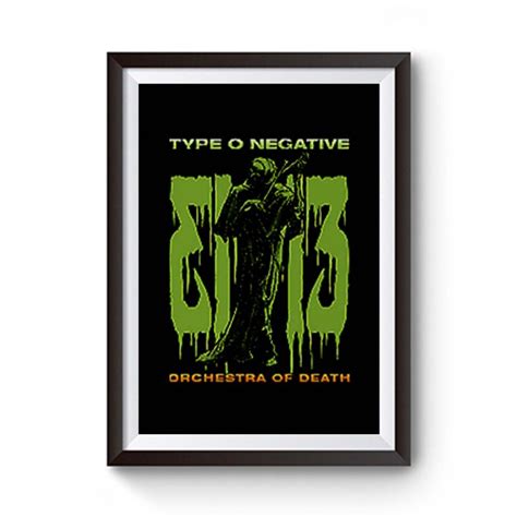 Type O Negative Band Premium Matte Poster - posterpict.com