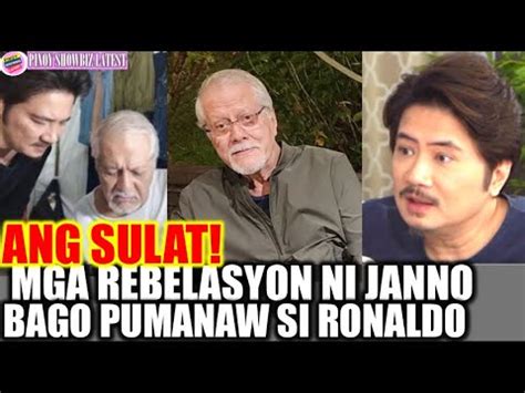 Janno Gibbs Sinabi Ang Nilalaman Ng Sulat Ng Kanyang Ama Na Si Ronaldo