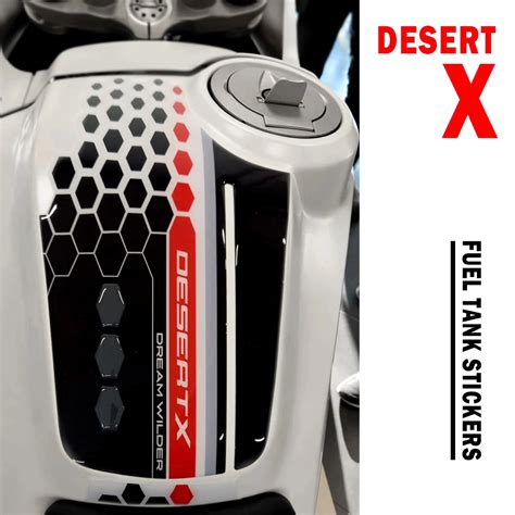 Moto Accessories Ducati Desert Ducati Motorcycle Sticker Tank X