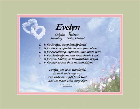 Evelyn, Meaning, Origin, Popularity - Baby Names | LindseyBoo