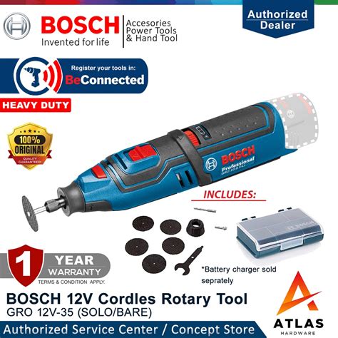 Bosch GRO 12v 35 Cordless Rotary Tool Solo Or Bare Shopee Philippines