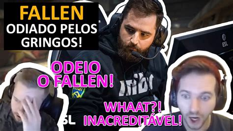 Gringos Detestam O Fallen Cs Go Pros Reagem A Melhores Momentos Da