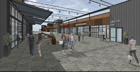 See Rendering for Renovations Planned at Plymouth Square Shopping ...