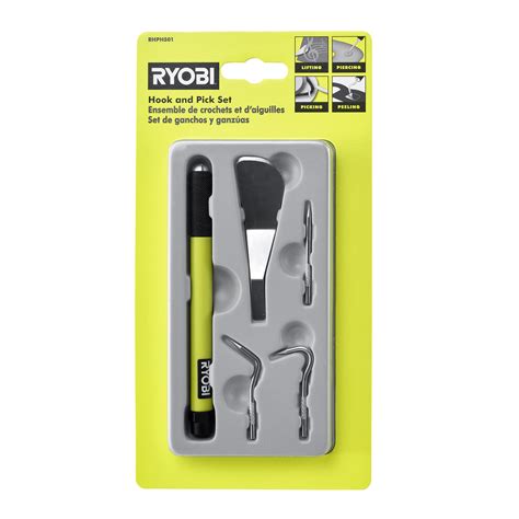 Pc Hook And Pick Set Ryobi Tools