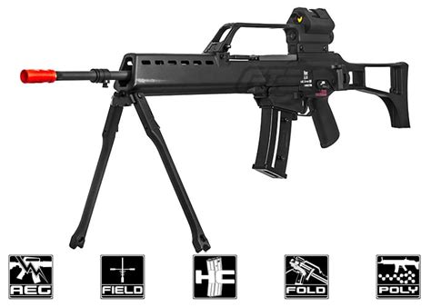 Elite Force Handk G36 Aeg Rifle Airsoft Rifle Black