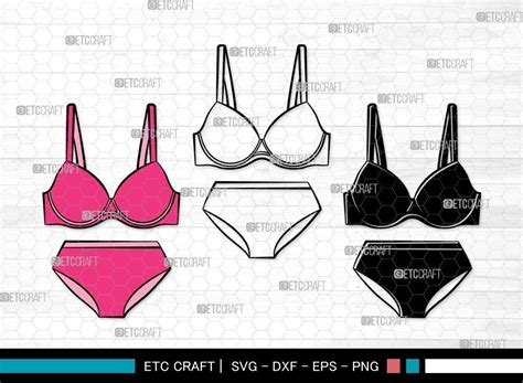 Lingerie Clipart Svg Graphic By Etc Craft Store Creative Fabrica