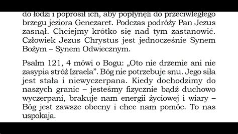 Czego uczy mnie Biblia w Ewangelii wg Łukasza 8 23 P065 YouTube