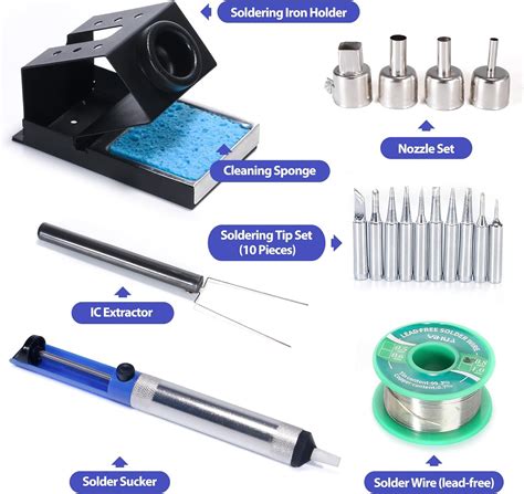 YIHUA 8786D 2 In 1 Hot Air Rework And Soldering Iron India Ubuy