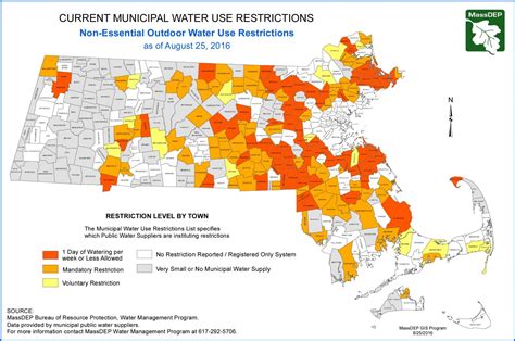 Map: Amid Bad Drought, These Mass. Towns Have Imposed Water ...