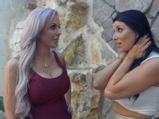 Romi Rain And Nina Elle Make Out While Romi S Tits Get Fucked Porn Pornhub