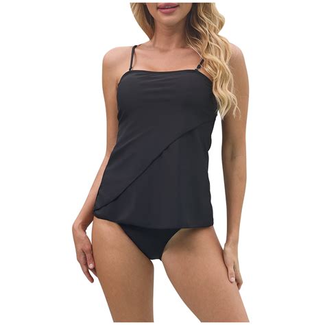 Asfgimuj Womens Swimsuits Pieces High Waisted Bikini Sexy Push Up Swimsuits Vintage Swimsuit