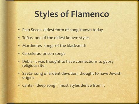 PPT - Flamenco PowerPoint Presentation, free download - ID:2154511