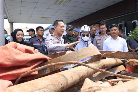 Curi 200 Kg Besi Proyek Kereta Cepat Dua Security Dan Satu Penadah