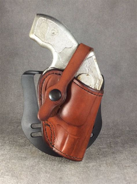 Ruger Sp101 Owb Custom Leather Blade Tech Paddle Holster Etsy