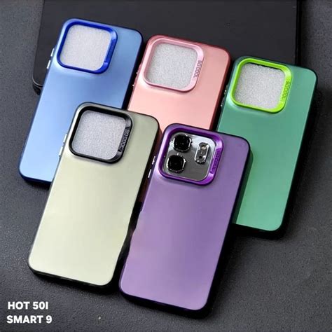 Jual SOFTCASE IMD HYBRID PLATE HOLOGRAM INFINIX SMART HOT I SLICON CASING MACARON
