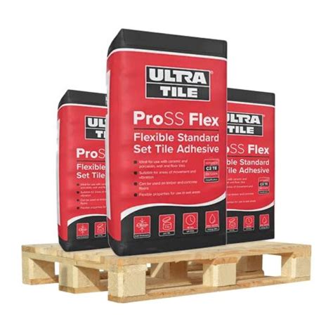 UltraTile ProSS Flex White 20kg Tile Adhesive Bulk Deal