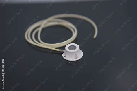 Port a catheter inserted at chest wall Stock Photo | Adobe Stock