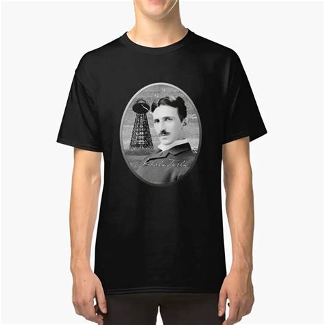 Nikola Tesla L Gendes De La S Rie De La Science T Shirt Classique T