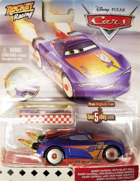 Mattel Disney Pixar CARS Rocket Racing XRS Blast Wall Series