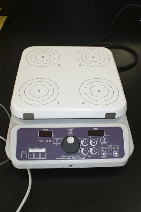 Barnstead SP135935 Barnstead Super Nuova Multi Place Hot Plate Stirrer 4 Position Barnstead Thermoly