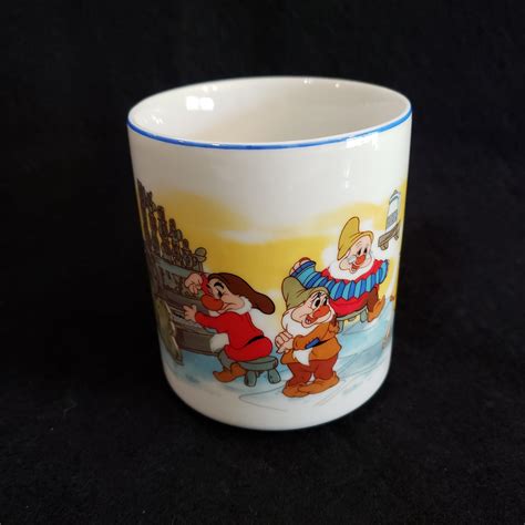 Disney Snow White And Seven Dwarfs Mug Japan Etsy