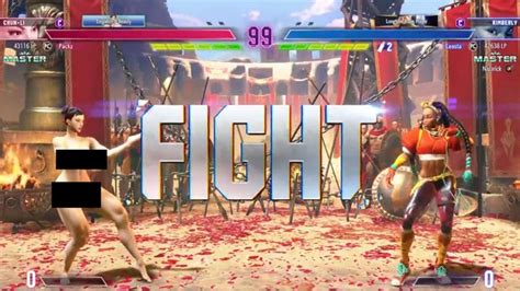 Street Fighter 6 Streamer Usa Mod De Nudez Em Luta E Pausa Campeonato