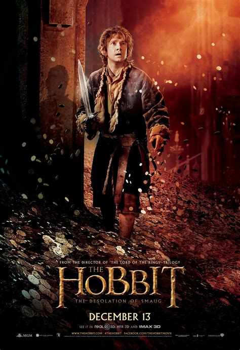 Bilbo Baggins The Hobbit The Desolation Of Smaug Poster Bilbo