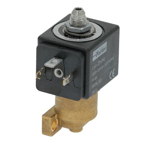 Клапан электромагнитный трехходовой Parker - 230 В, 50/60 Гц, 395206 ...