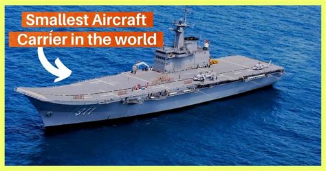 Video Smallest Aircraft Carrier In The World Htms Chakri Naruebet