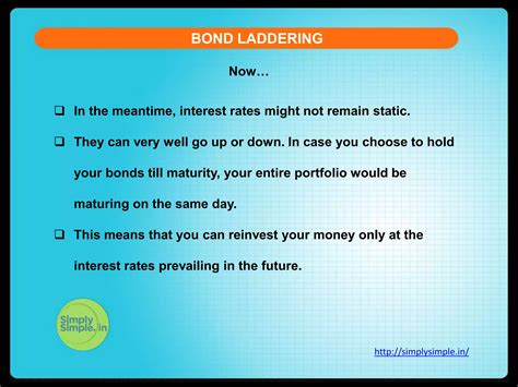 Bond Laddering Ppt