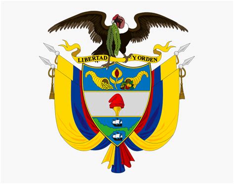 Coat Of Arms Of Colombia - Colombia Coat Of Arms, HD Png Download ...