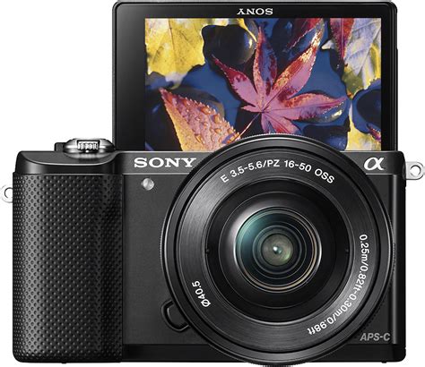 Best Buy: Sony Alpha a5000 Mirrorless Camera with 16-50mm Retractable ...