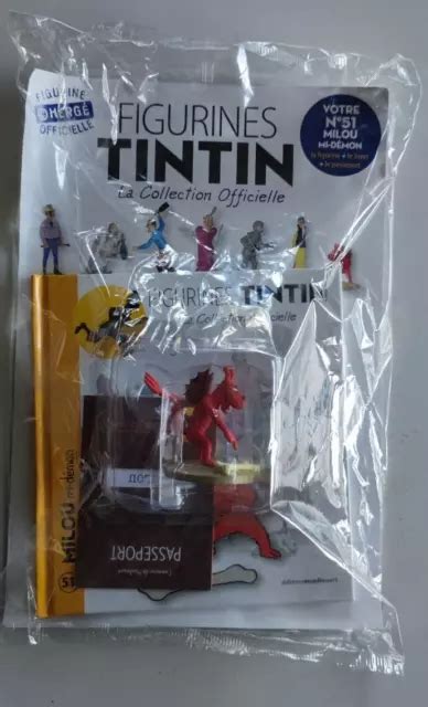 FIGURINES TINTIN LA collection officielle Atlas N51 Milou Mi Démon EUR